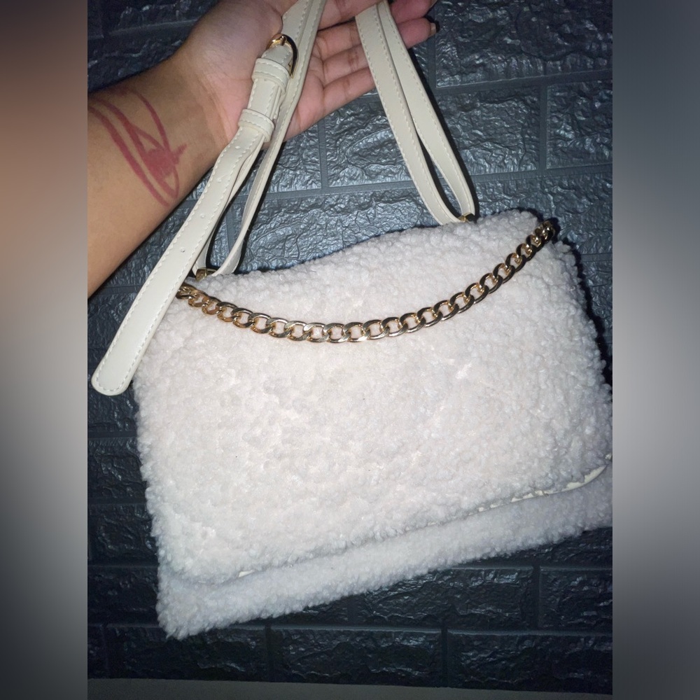 sherpa crossbody/ shoulder bag - Picture 3 of 12
